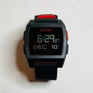 Nixon Base Tide 38mm Black-Red